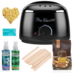 Zestaw do depilacji woskiem dropsach - 1 x wosk + podgrzewacz 100w + akcesoria