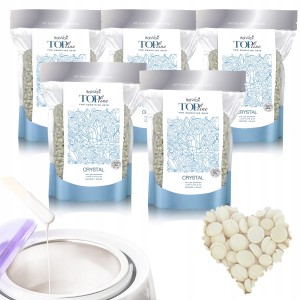 5x Wosk twardy do depilacji ItalWax Top Line Crystal 100g do podgrzewacza