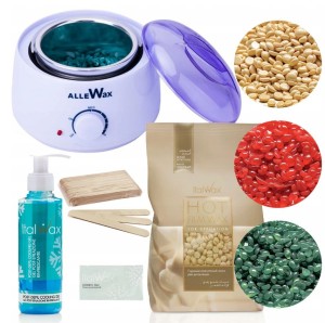 Zestaw do depilacji WOSK TWARDY Podgrzewacz choco