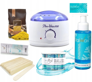 Zestaw do depilacji ItalWax podgrzewacz 3x wosk