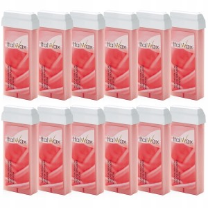 ItalWax zestaw wosków do depilacji w rolce Rose 100ml 10 + 2 GRATIS