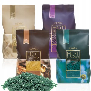 Zestaw Italwax do depilacji bezpaskowej 4 x wosk Hot Film Wax 500g