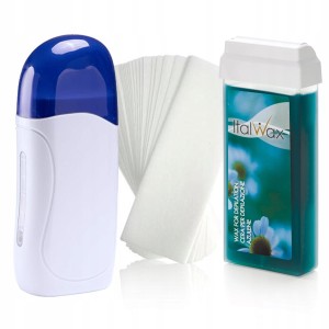 ItalWax Zestaw do deilacja - podgrzewacz + wosk w rolce 100ml + paski