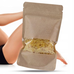 ItalWax Film Wax Natural Wosk twardy w granulkach do depilacji bezpaskowej 100g (opakowanie eko)