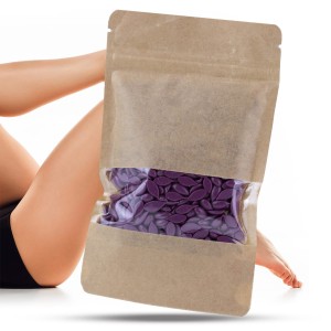 ItalWax Film Wax Plum Wosk twardy w granulkach do depilacji bezpaskowej 100g (opakowanie eko)