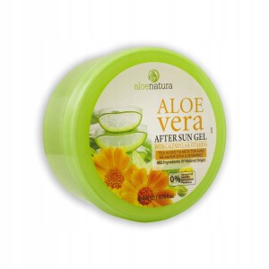 MadiS Aloe Natura After Sun Gel Łagodzący żel po opalaniu aloes i nagietek z witaminami 200ml / 40778