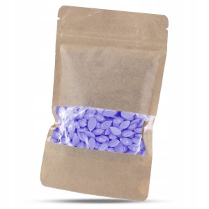 ItalWax Top Line Orchid Synthetic Film Wax Wosk twardy syntetyczny (hipoalergiczny) do depilacji bezpaskowej skóry wrażliwej 100g (opakowanie eko)