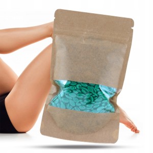 ItalWax Vanira/Nirvana Premium SPA Film Wax Sandalwood Aromatyczny wosk twardy w granulkach o zapachu drzewa sandałowego 100g (opakowanie eko)