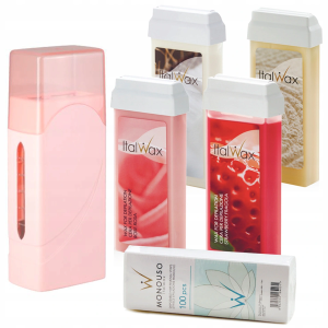 Zestaw ItalWax do depilacji podgrzewacz 40W Single Fo 4x rolka wosk aromatyczny