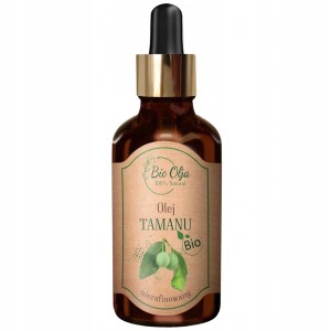 Bio Olja Olejek tamanu nierafinowany zimnotłoczony do twarzy ciała na trądzik blizny z pipetką 50ml