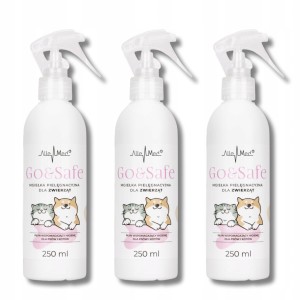 Mgiełka przeciwkleszczowa dla psa i kota AlleMed Go&Safe 250 ml 3 szt