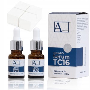 Arkada zestaw serum kolagenowe TC16 2szt 11ml i waciki 200 sztuk