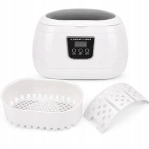 Myjka ultradźwiękowa do dezynfekcji narzędzi kosmetycznych GT-F5 600ml 35W biała