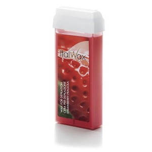 High Density Wax Strawberry ItalWax 100 ml – gęsty truskawkowy wosk w rolce do depilacji paskowej