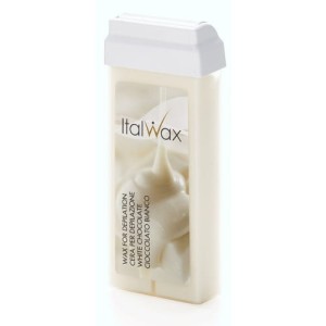 Medium Density Wax White Chocolate ItalWax 100 ml – średnio-gęsty czekoladowy wosk w rolce do depilacji paskowej 