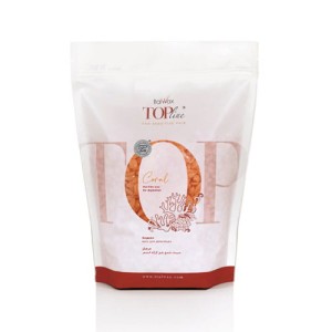 Top Line Coral Film Wax ItalWax 100 g – hipoalergiczny wosk twardy w granulkach do depilacji bezpaskowej 